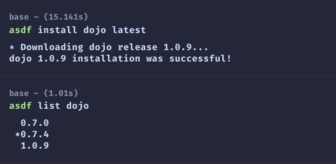 dojo-install